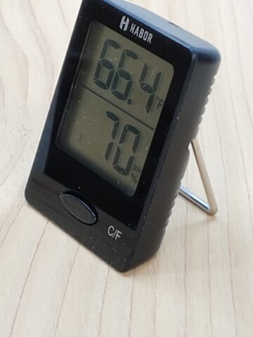 Habor Digital Hygrometer Indoor Thermometer