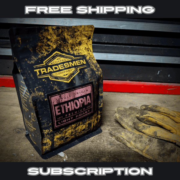 Tradesmen Ethiopian coffee bag subscription