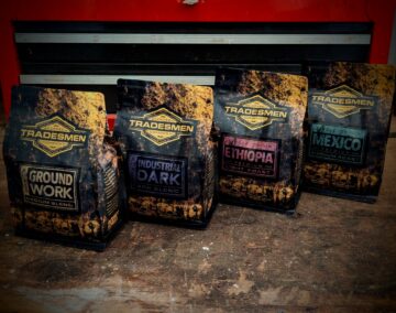 4 bags of Tradesmen coffee